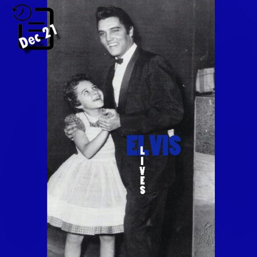 الویس و برندا لی 13 ساله در سالن اپرای گراند اوله چنین روزی 21 دسامبر 1957